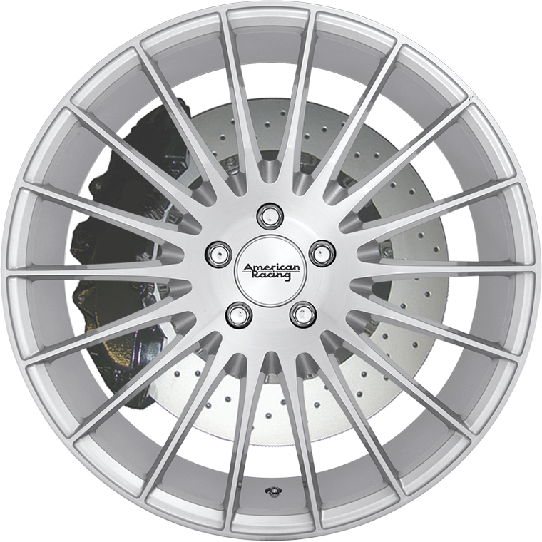 Ar Fastlane Brushed Silver American Racing Wheels From