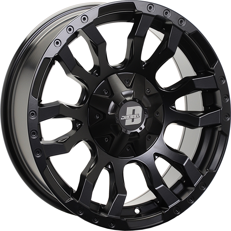 Florida Matt Black Diesel Wheels From 289 Diesel Wheels JAX Tyres