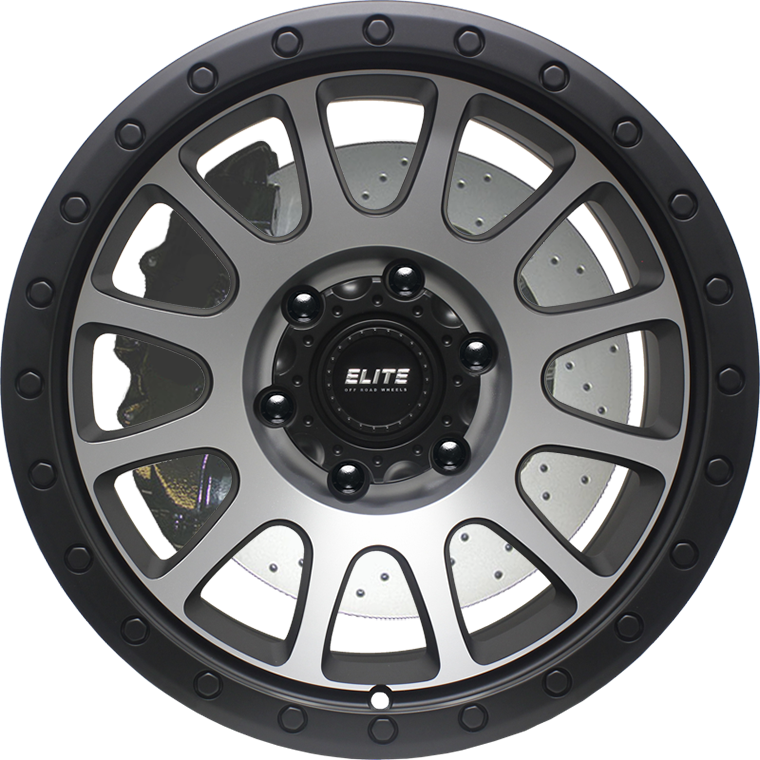 Podium Satin Black Machined Elite Off Road Wheels From 359 Elite Off Road Wheels JAX Tyres