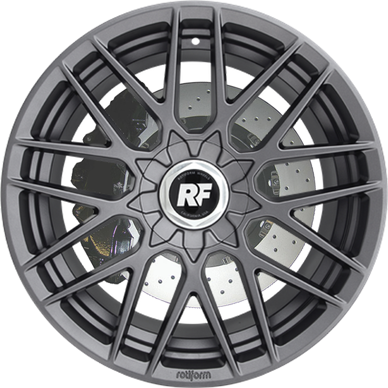 R141 RSE Matte Anthracite Rotiform Wheels From $435 | Rotiform Wheels ...