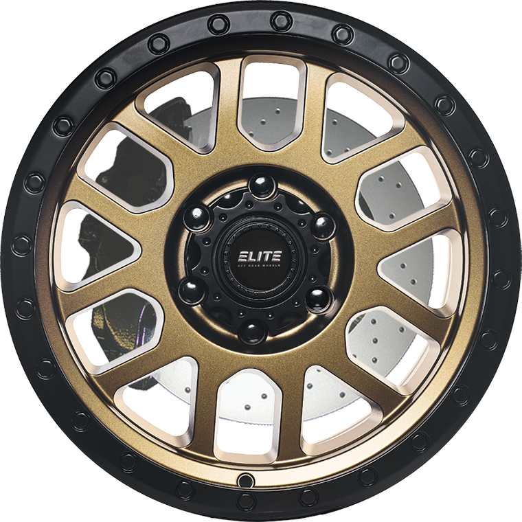 Detroit Satin Bronze Black Lip Elite Off Road Wheels From 359 Elite Off Road Wheels JAX