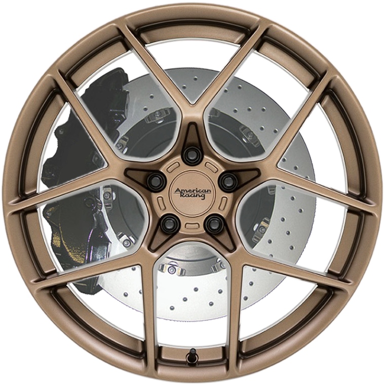 AR924 Crossfire Matte Bronze American Racing Wheels From 415