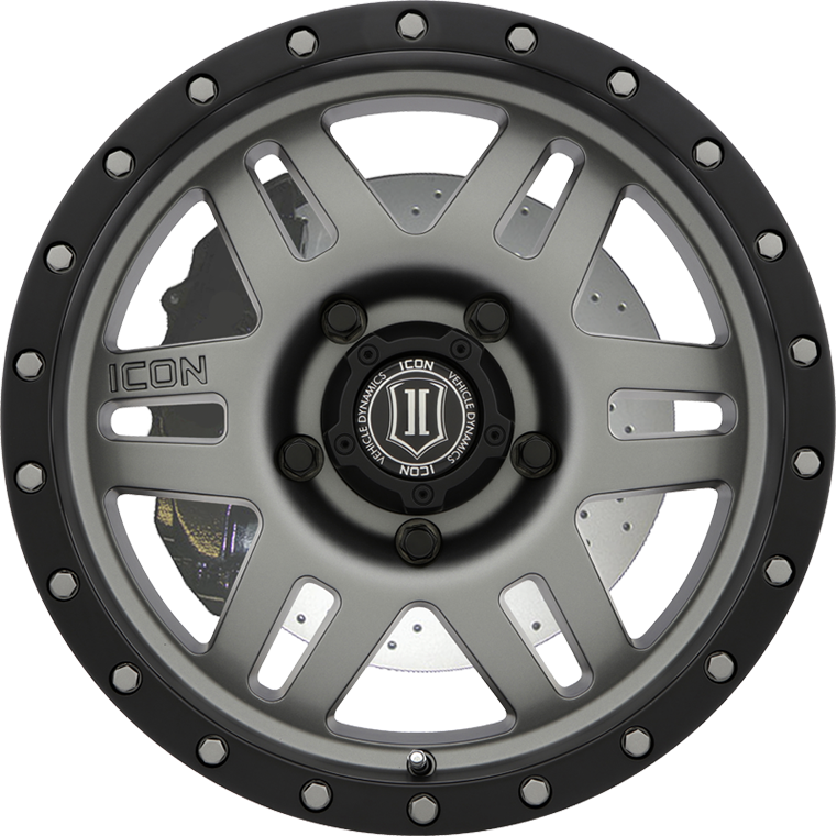 Six Speed Gunmetal Icon Wheels From 439 Icon Wheels JAX Tyres