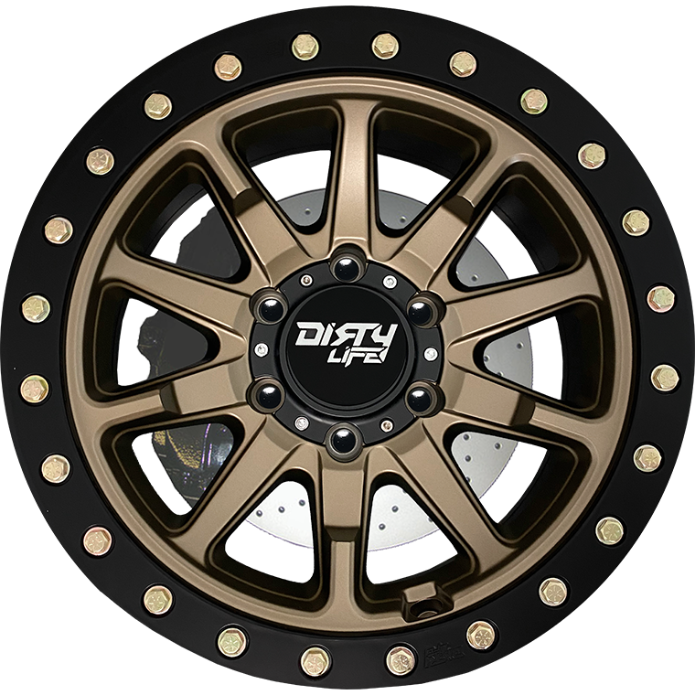 DT2 Satin Gold Black Lip Dirty Life Wheels From $449 | Dirty Life ...